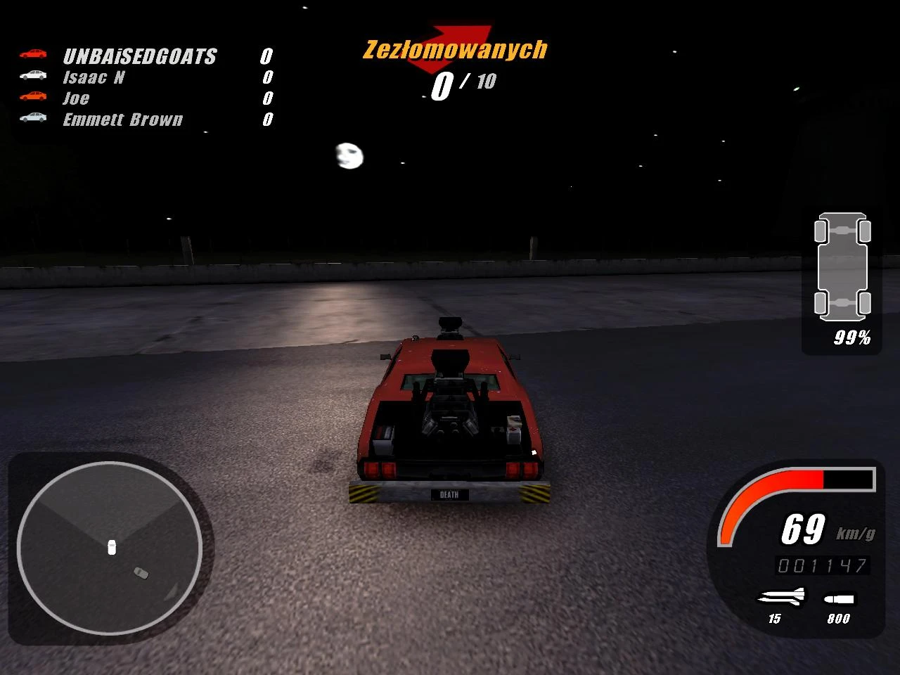 Crashday "Фикс для ночного мода"