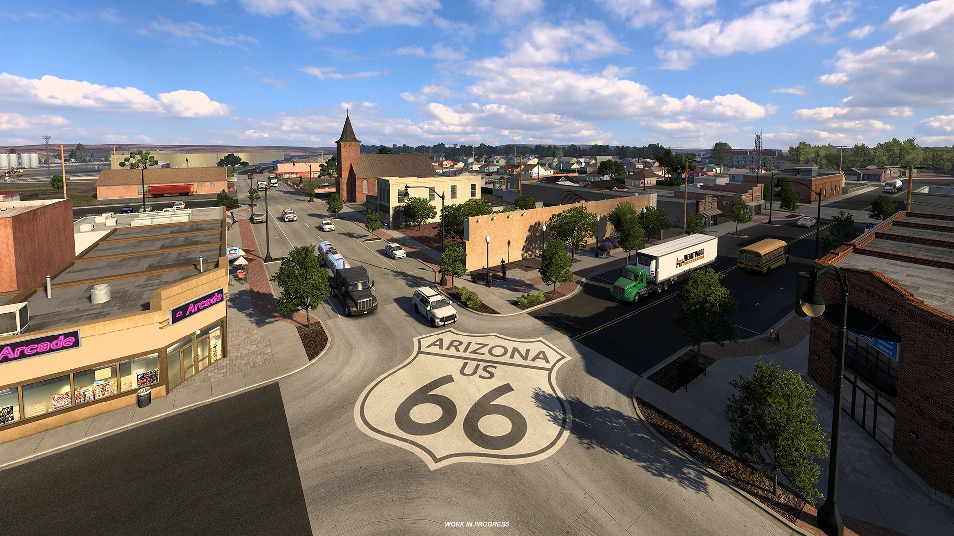 Разработчики SCS Software решили переделать трассы 66 в American Truck Simulator