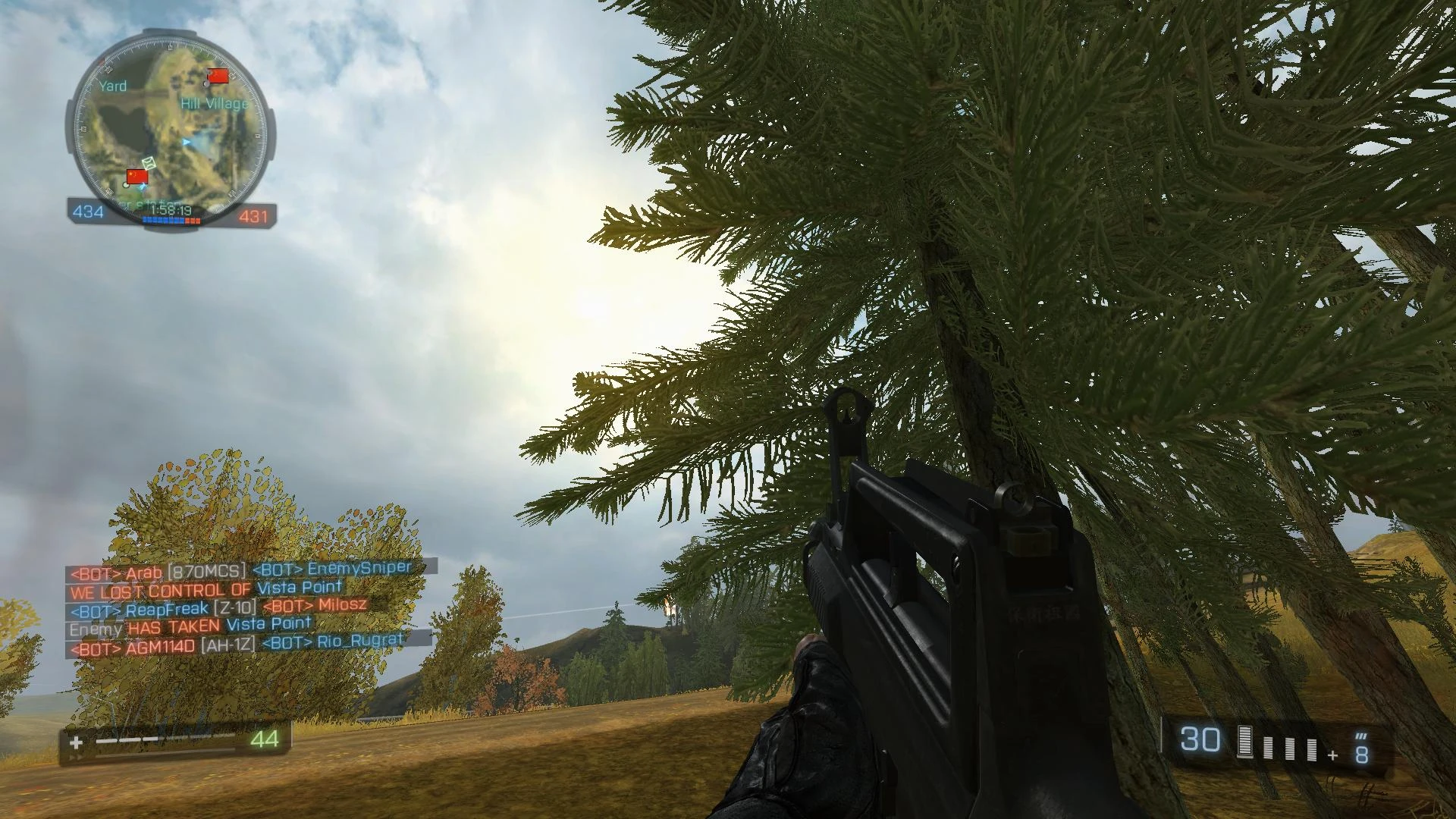 Battlefield 2 "Изменение текстуры листвы, деревьев и кустов"