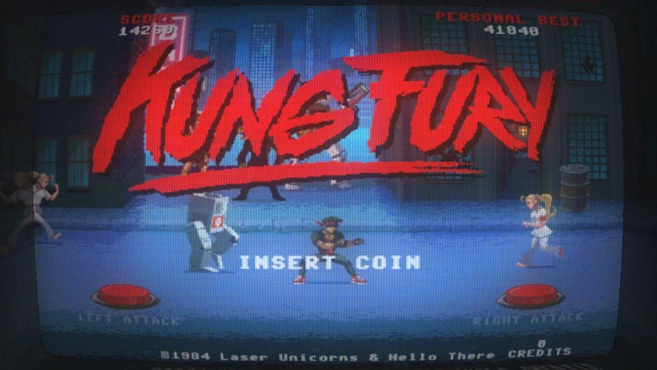 Kung Fury Game - безумный файтинг из 90-х