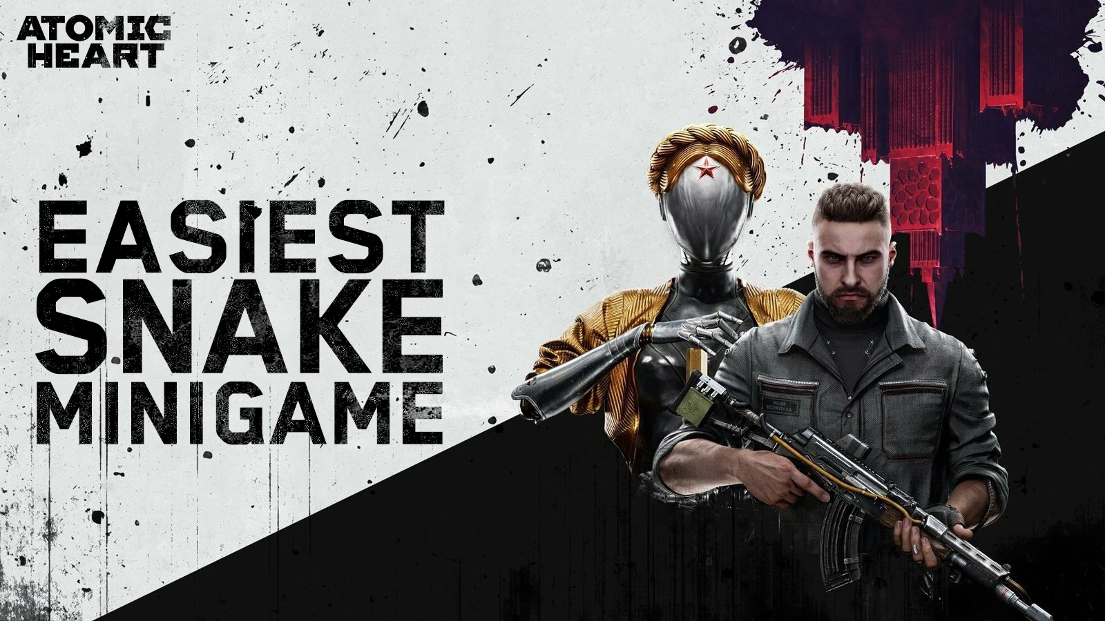 Atomic Heart "Облегчение мини-игры Змейка"