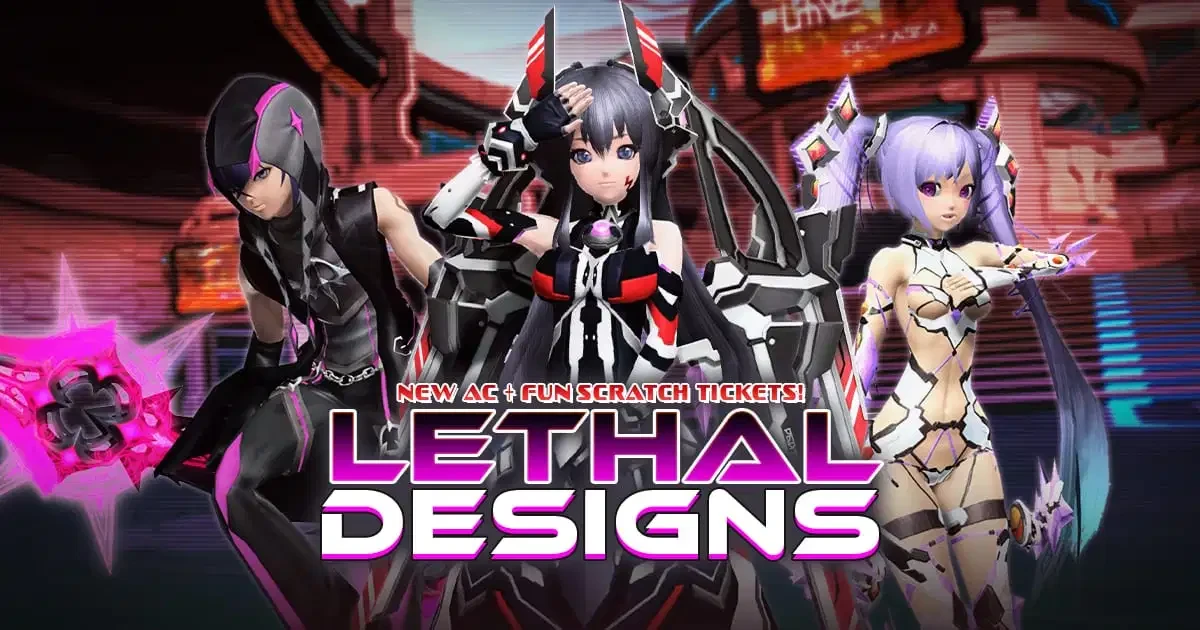 Phantasy Star Online 2 представляет новую коллекцию Lethal Designs