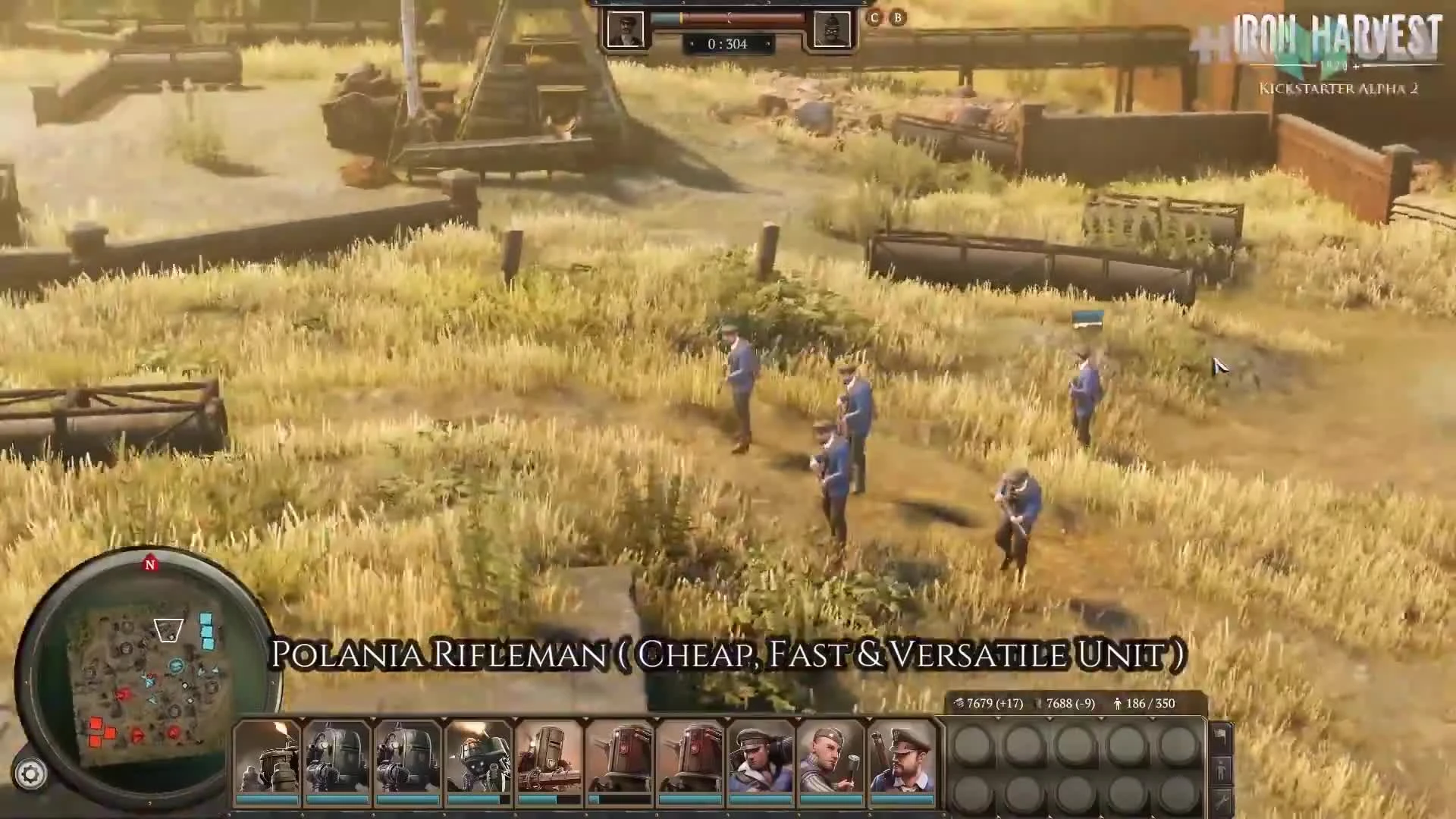 Поиграли в Iron Harvest