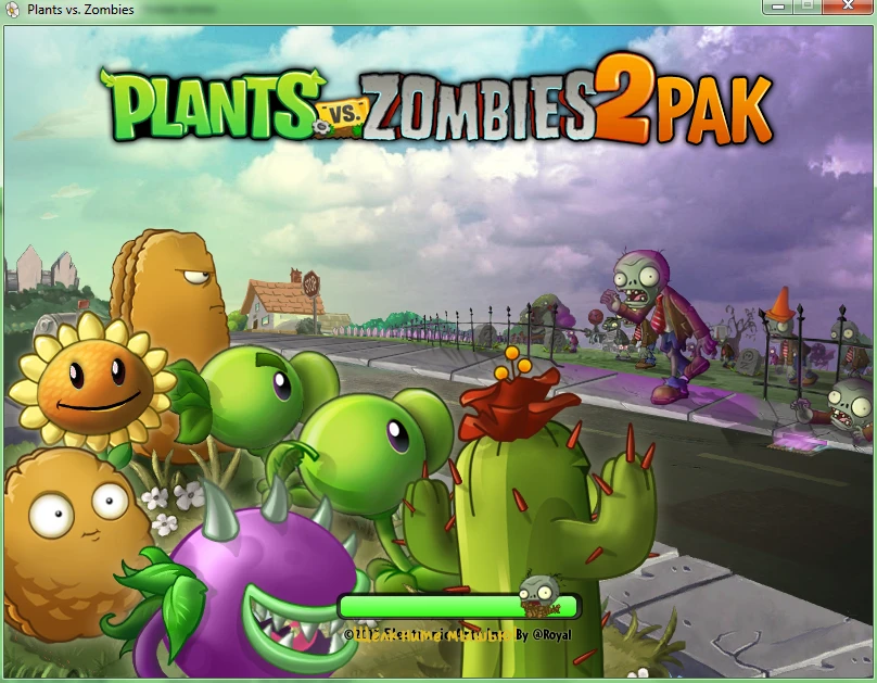 Plants vs. Zombies "Графика из второй части RUS версия"