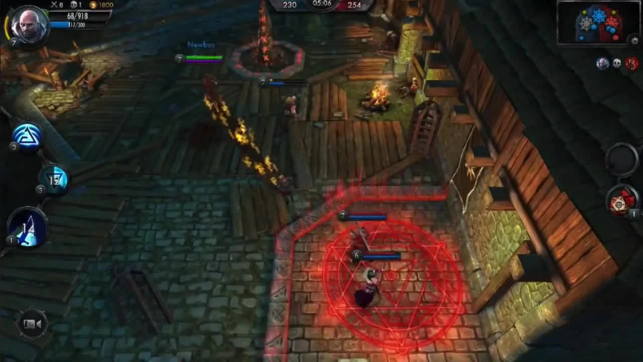 The Witcher Battle Arena "10 минут геймплея"