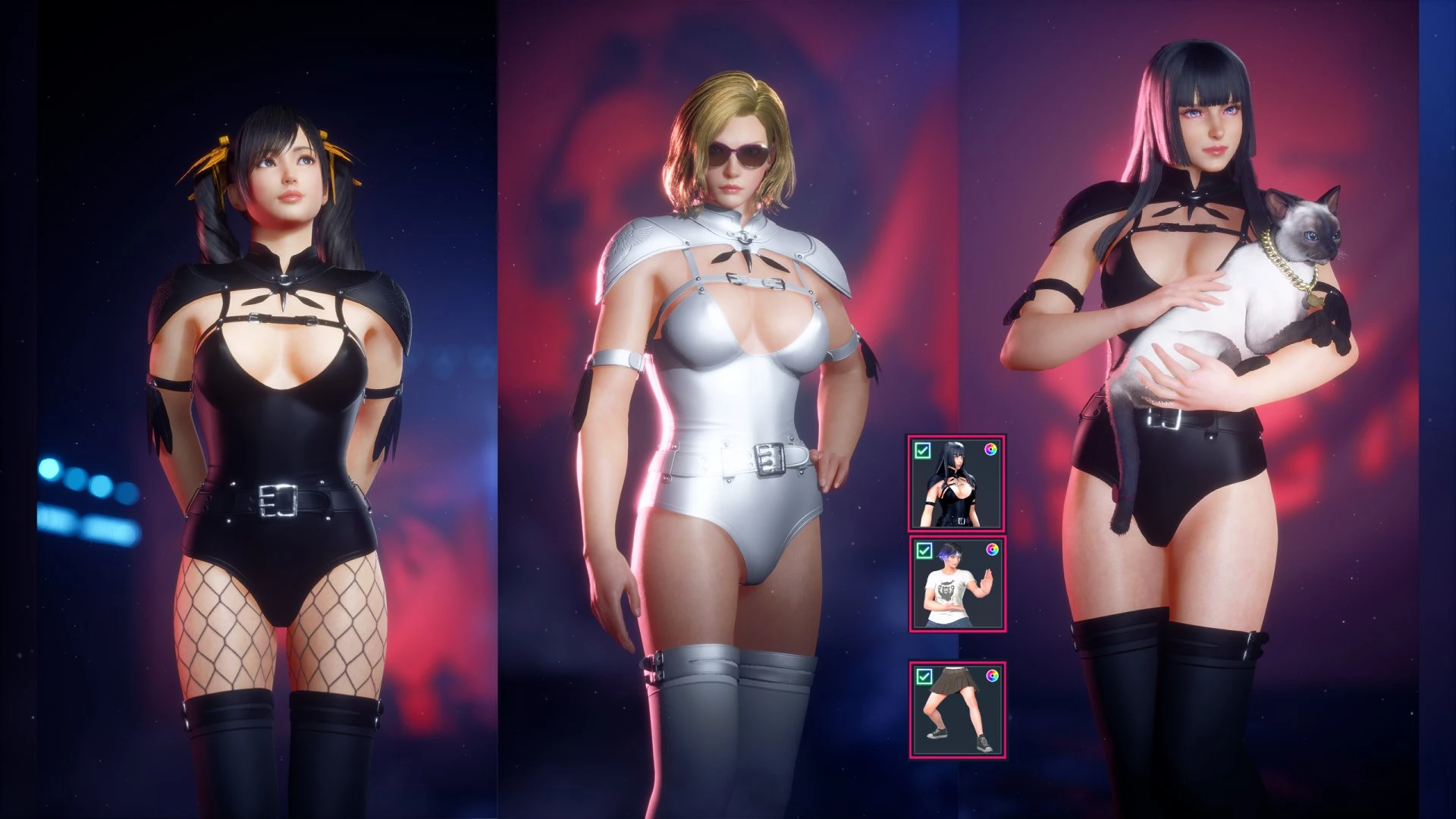 Tekken 8 "Эротичный костюм - Ворон"