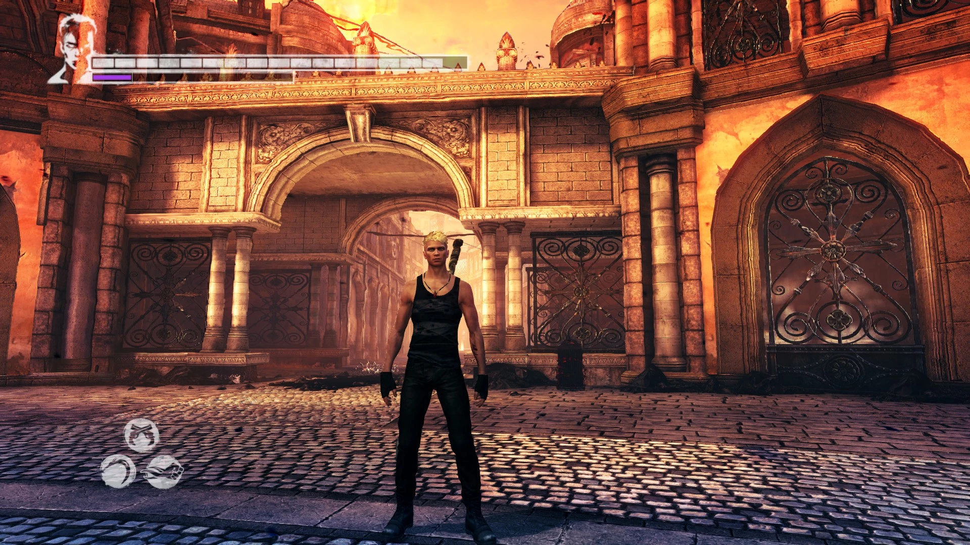 DmC: Devil May Cry "Темный Данте без плаща"