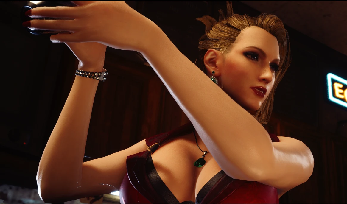 Final Fantasy 7 Remake "Играбельная Скарлет"