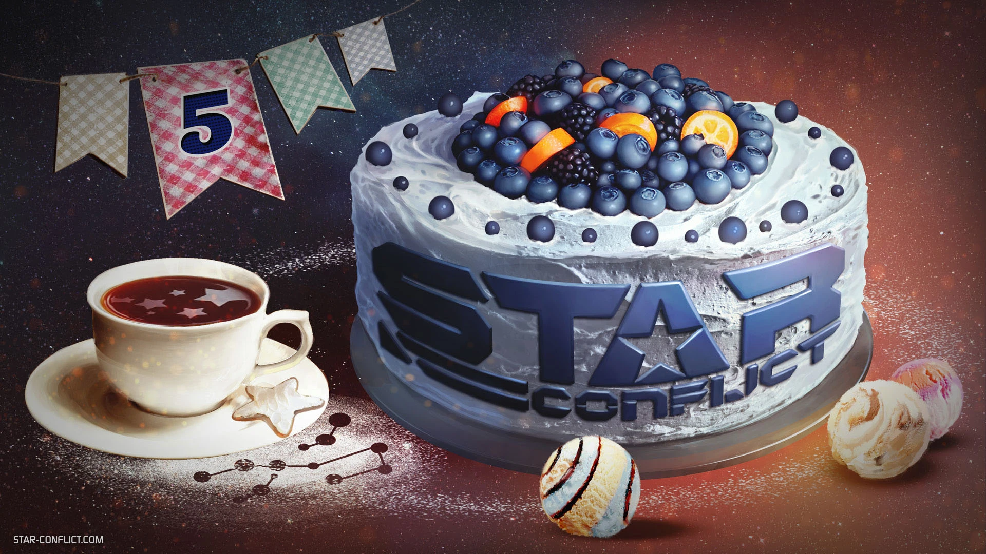 Космический экшен Star Conflict отмечает пятилетие