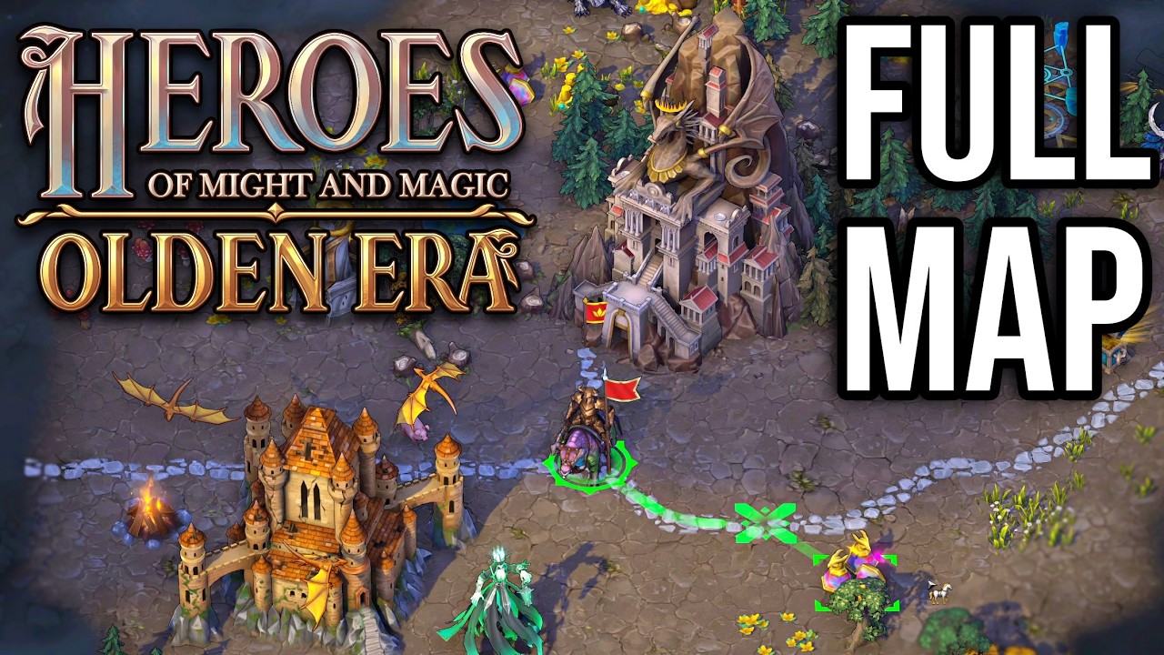 Более 4 часов геймплея Heroes of Might & Magic: Olden Era за фракцию Подземелье