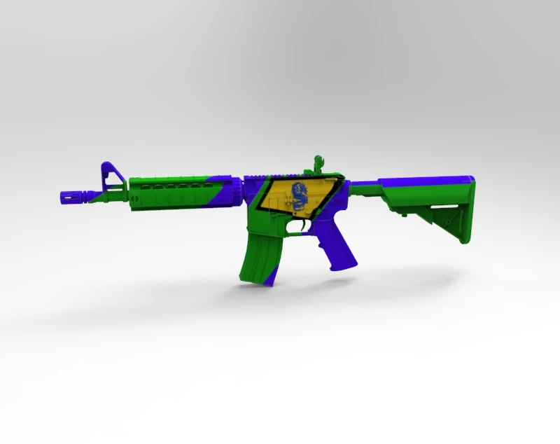 Counter-Strike: Global Offensive "M4A1 MY SKIN BY Vova15ru"