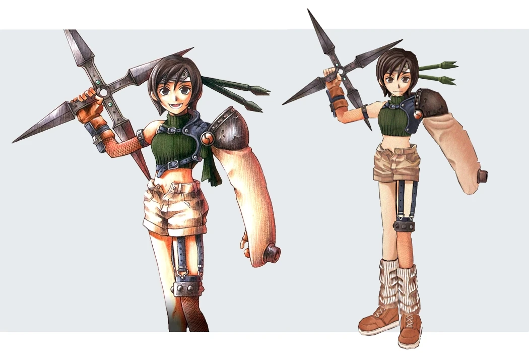 Final Fantasy 7 "New character models"