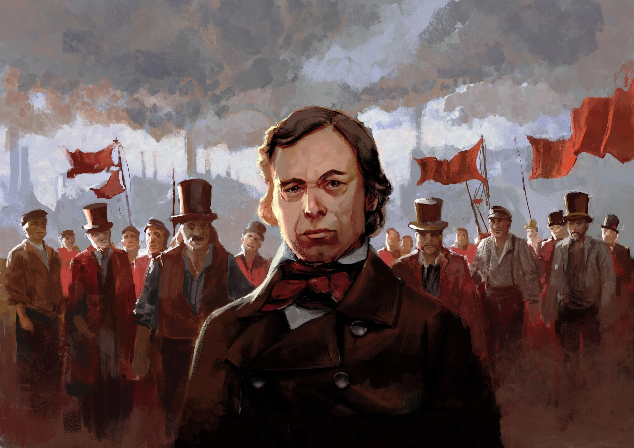 Арт и скриншоты дополнения "Анархист" для градостроительного симулятора Anno 1800