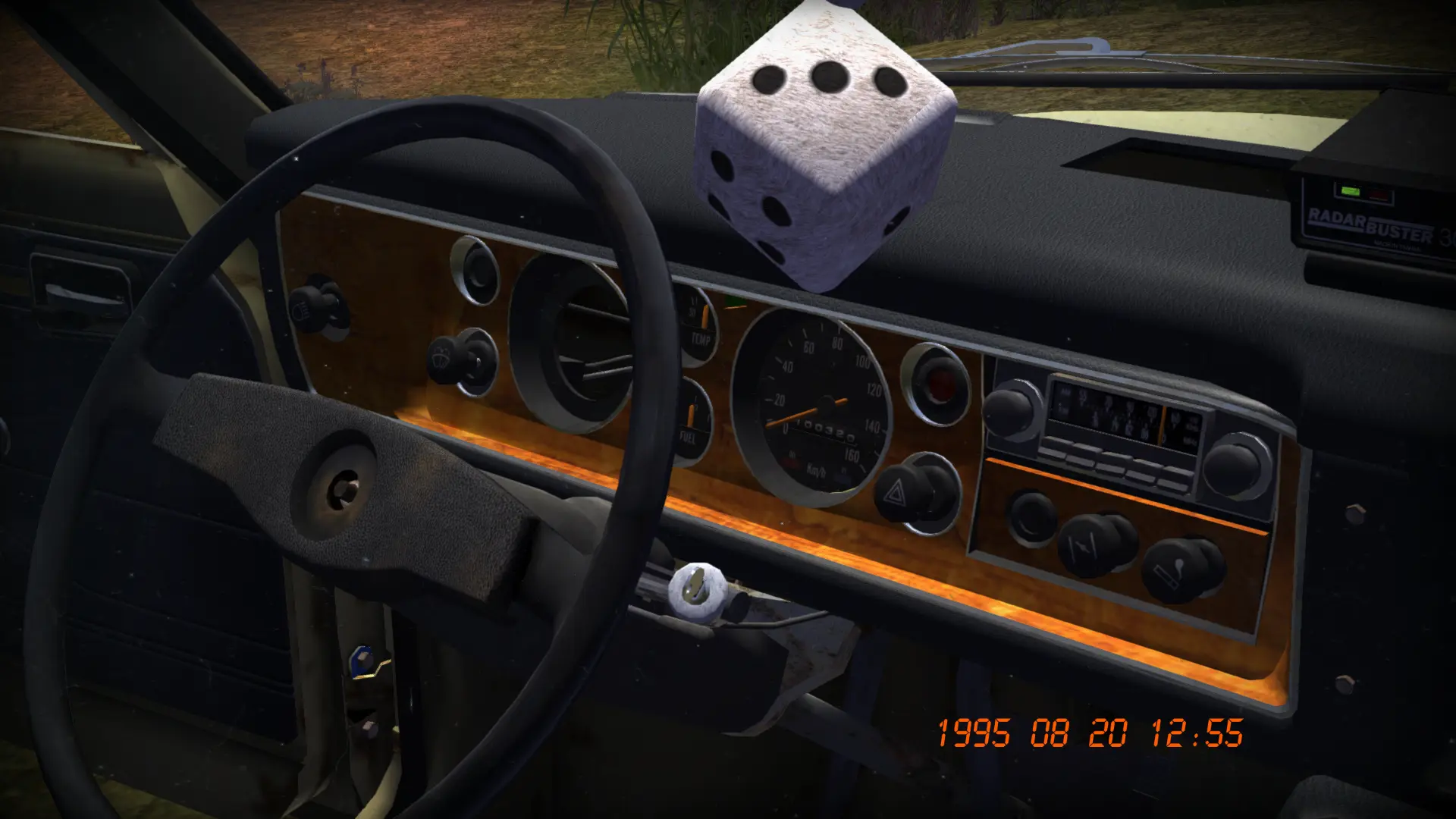 My Summer Car Мод "Satsuma Wooden Dashboard"