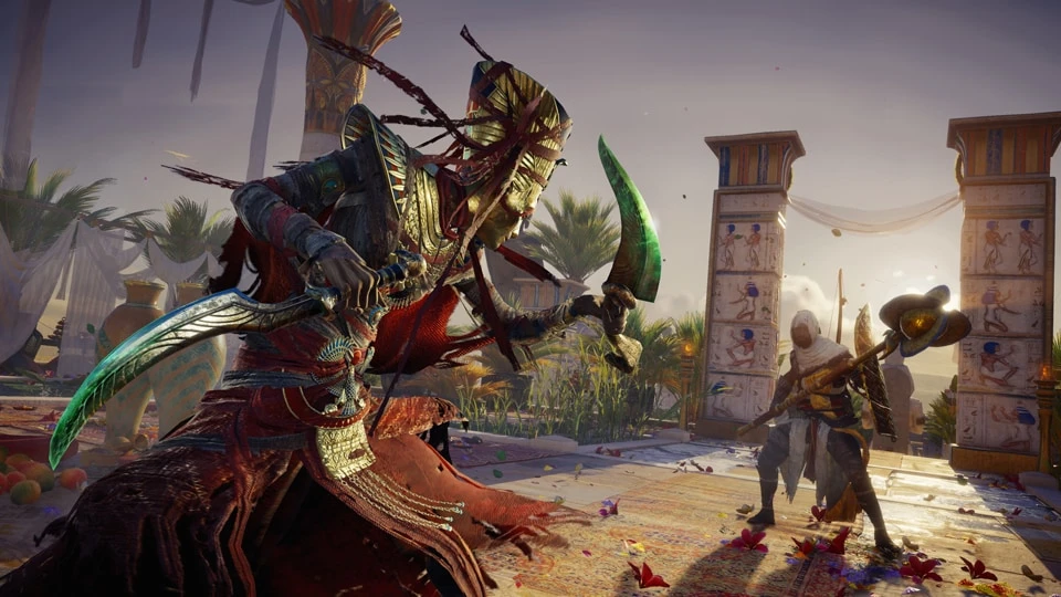 Релизный трейлер и 15 минут геймплея дополнения Curse of the Pharaohs для Assassin's Creed: Origins
