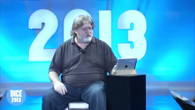 Гейб Ньюель даёт интервью<ОДИН БРЕД> |E3|