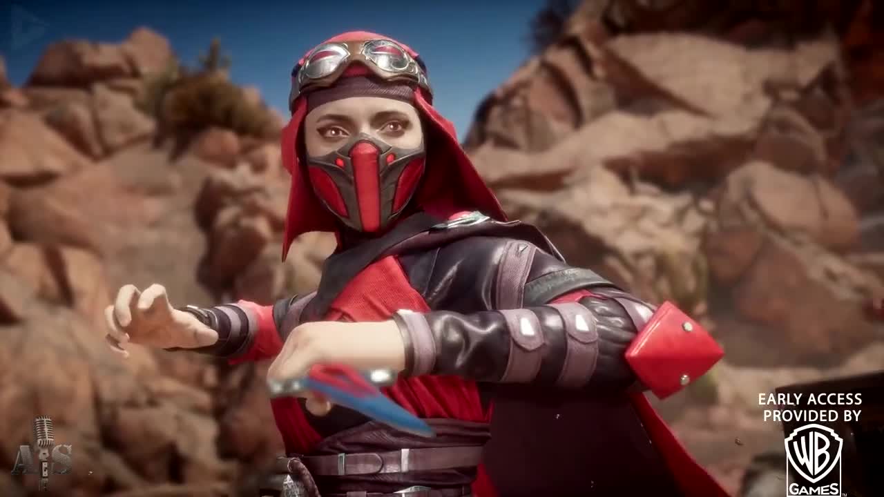 Mortal Kombat 11 - Скарлет Диалоги на русском. Дубляж от AndSash