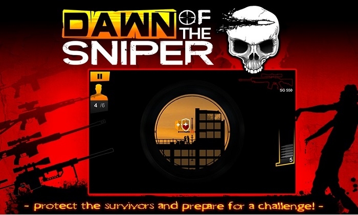 Мобильный экшен Dawn of the Sniper предложит расправляться с зомби с помощью снайперской винтовки