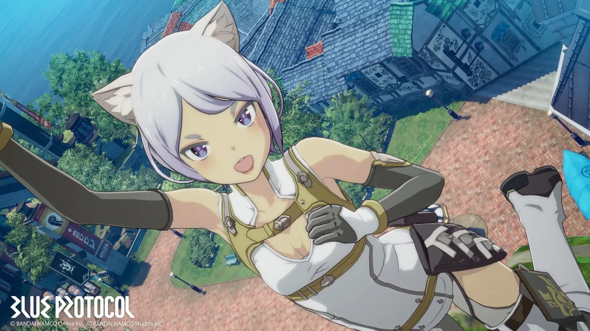 Новое видео Blue Protocol, показывающее симпатичного маленького зверька