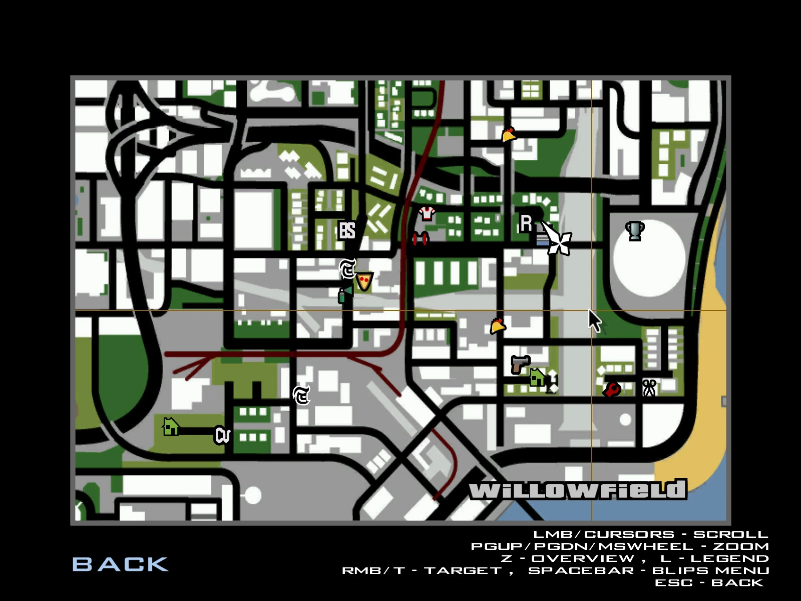 Grand Theft Auto: The Trilogy (SA) "Оригинальные значки HQ"