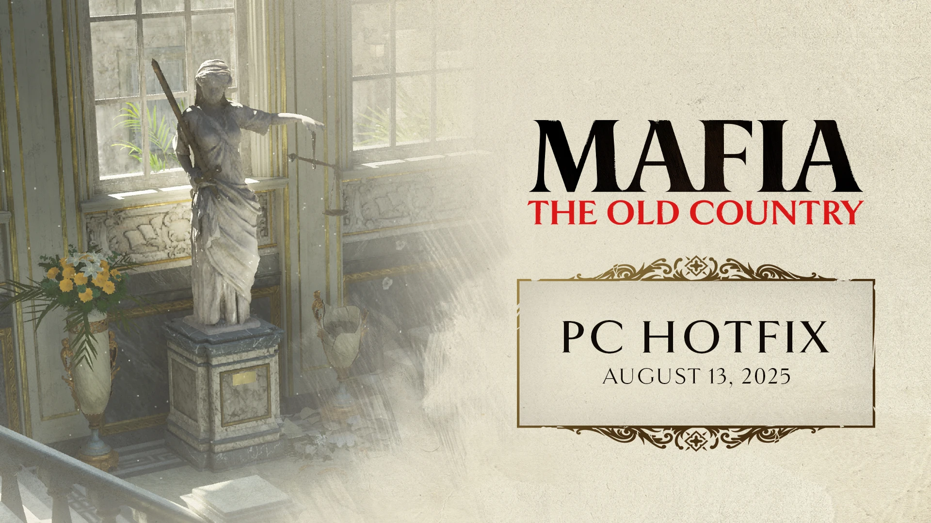 ПК-версия Mafia: The Old Country получила первый хотфикс
