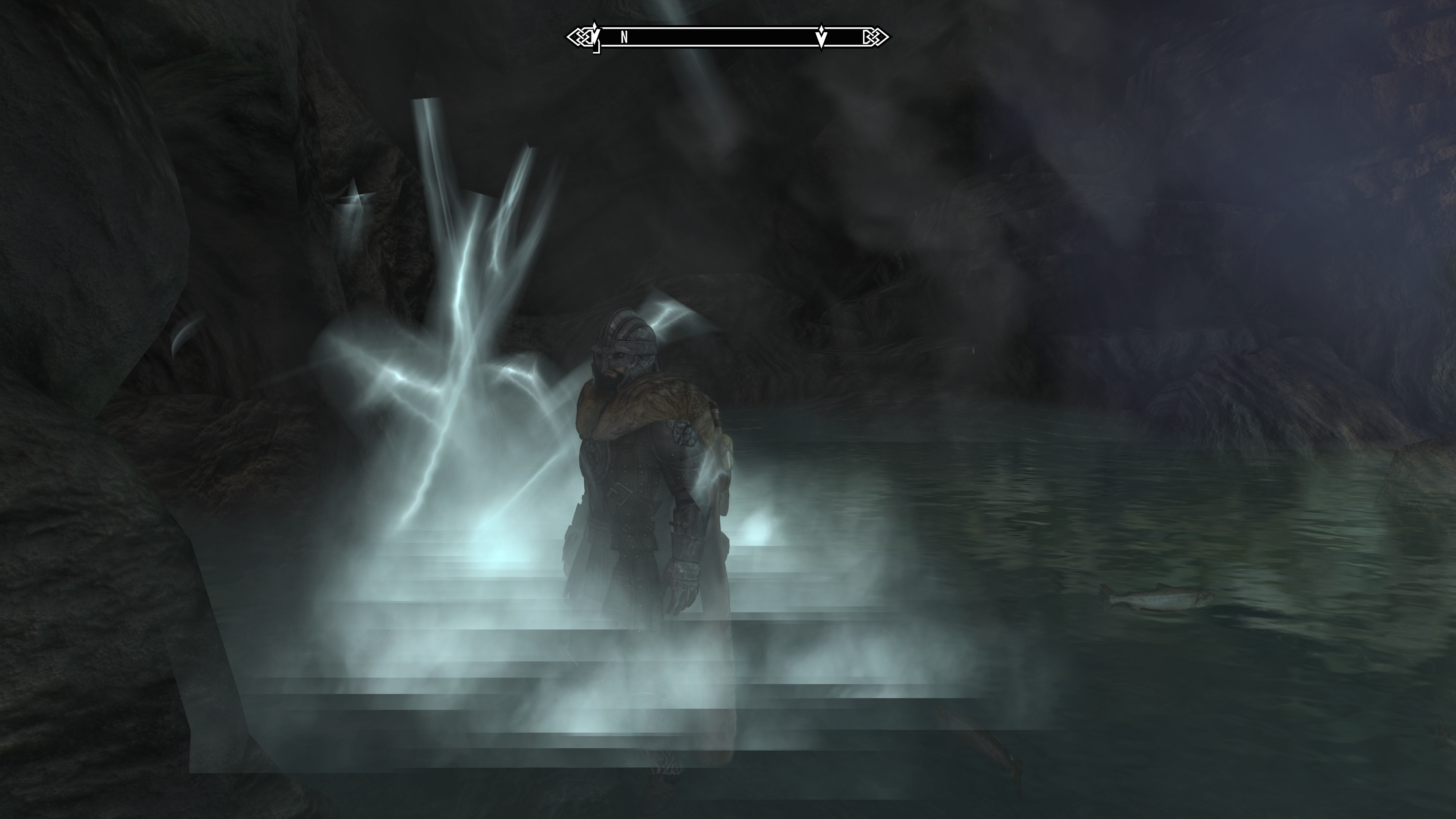 Дым вокруг персонажа