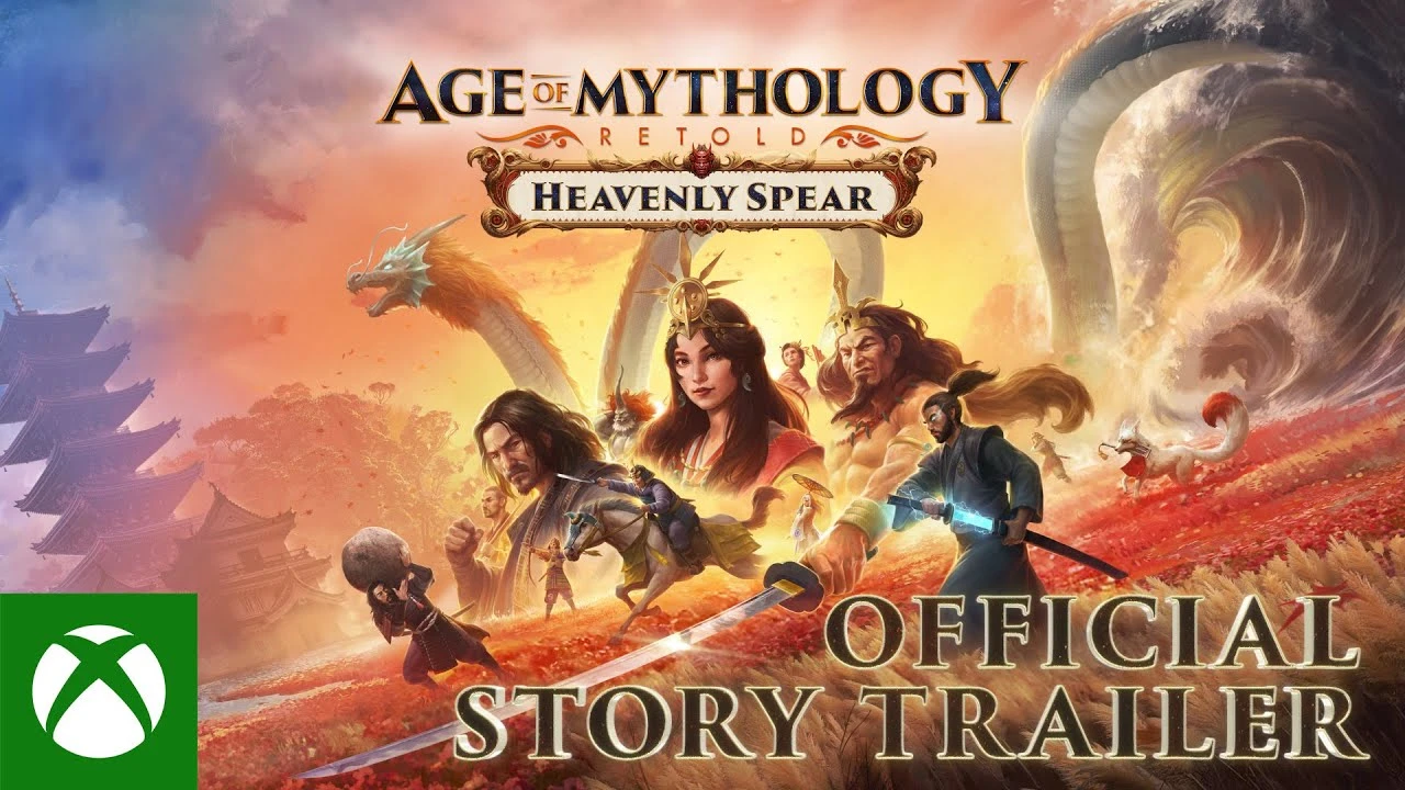 Age of Mythology: Retold - Heavenly Spear представит 12 божеств и новую кампанию в атмосфере японских мифов