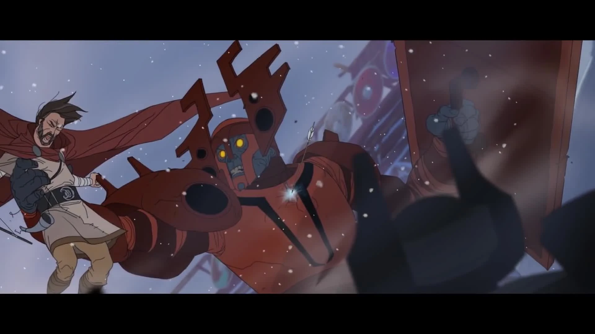 Новый трейлер The Banner Saga 3 посвятили драгам