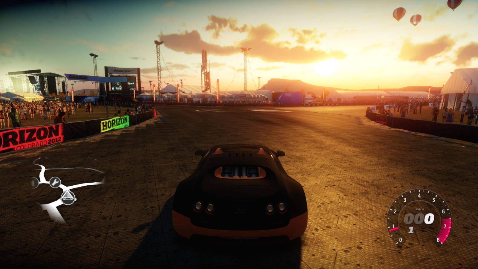 Forza Horizon "Сохранение - пройденные испытания, гиперкары и 3 из 9 раритетов"