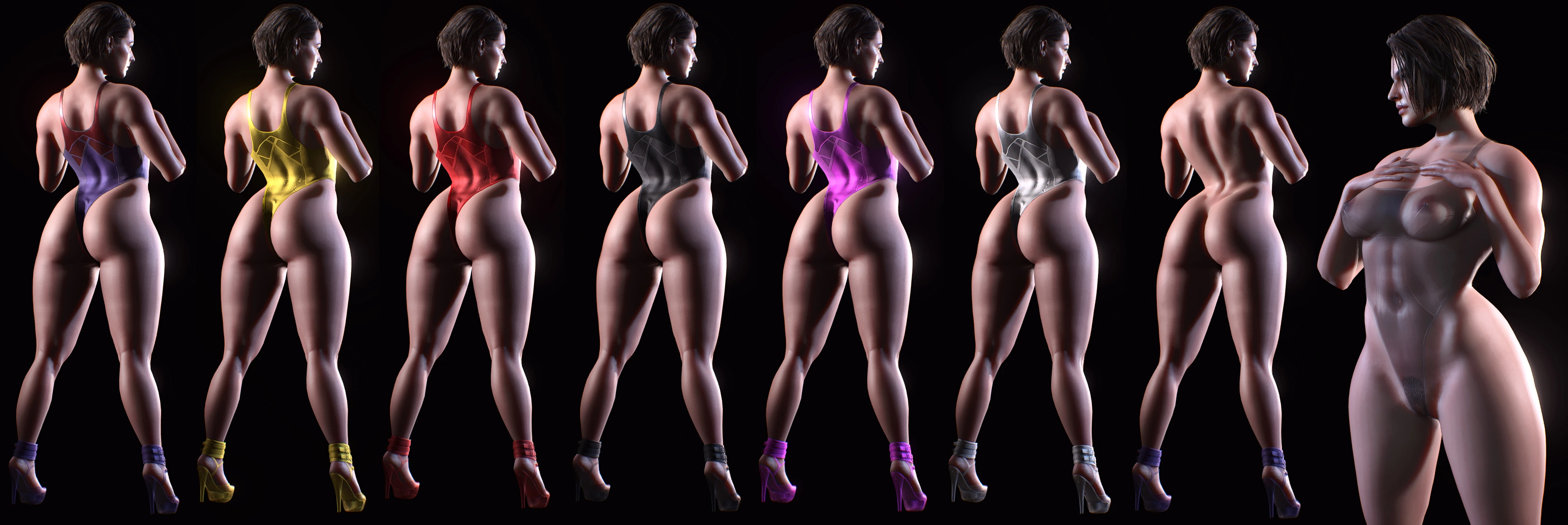 Resident Evil 3 "Джилл - Фитнес Наряд XL" [v1.0]