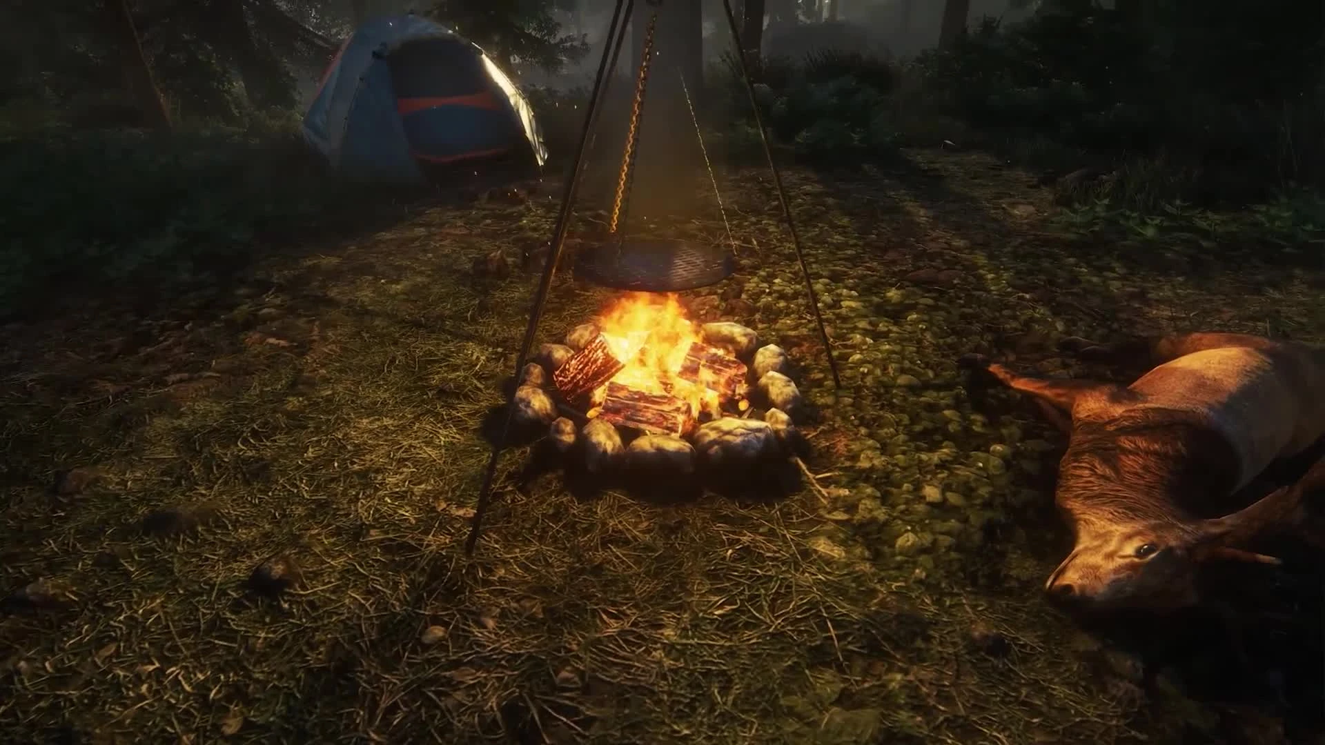 Survive the Nights - официальный трейлер (выживание в открытом мире)