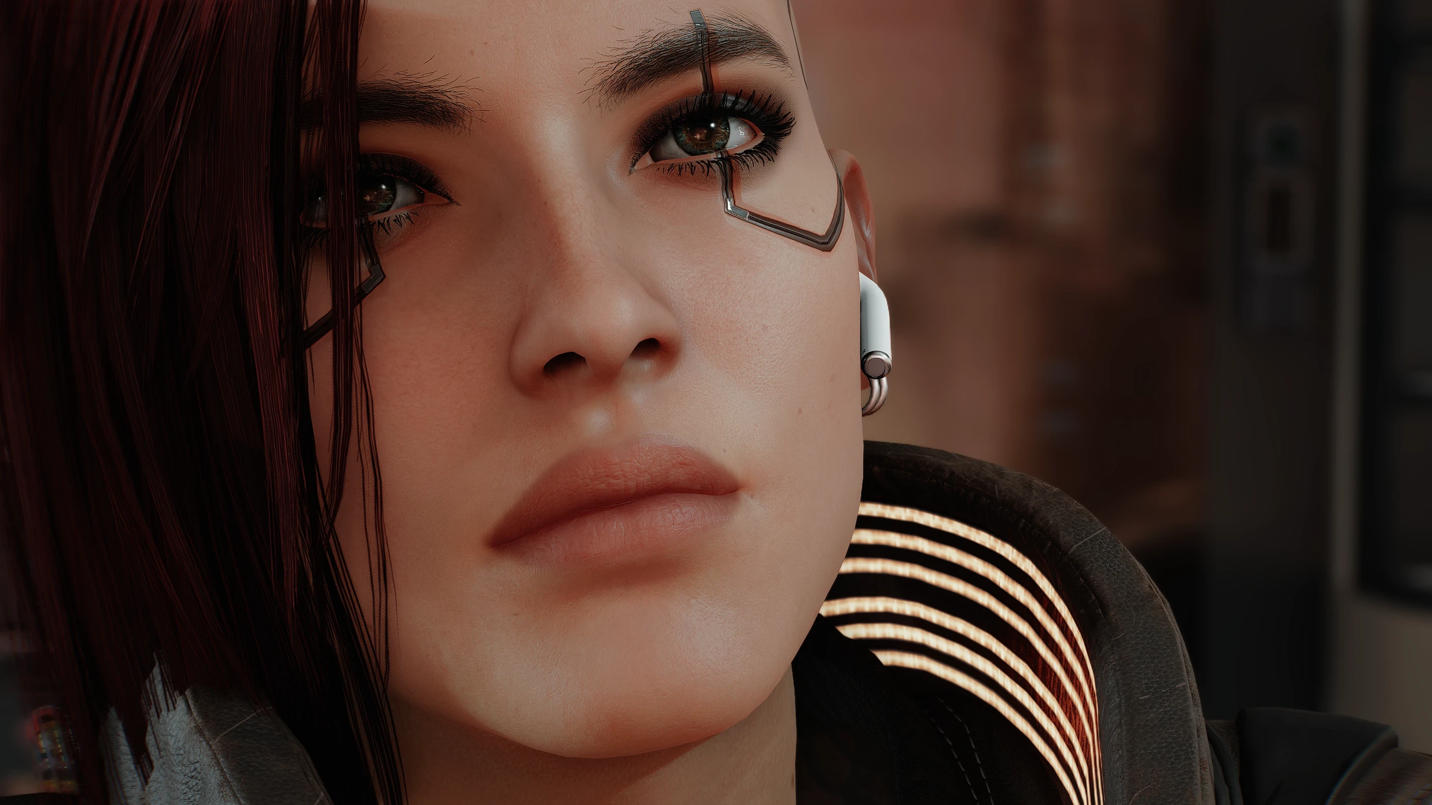 Cyberpunk 2077 "4K Новые женские лица и улучшенные NPC"