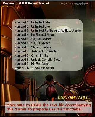 ioShock 1.1  4 TRAINER