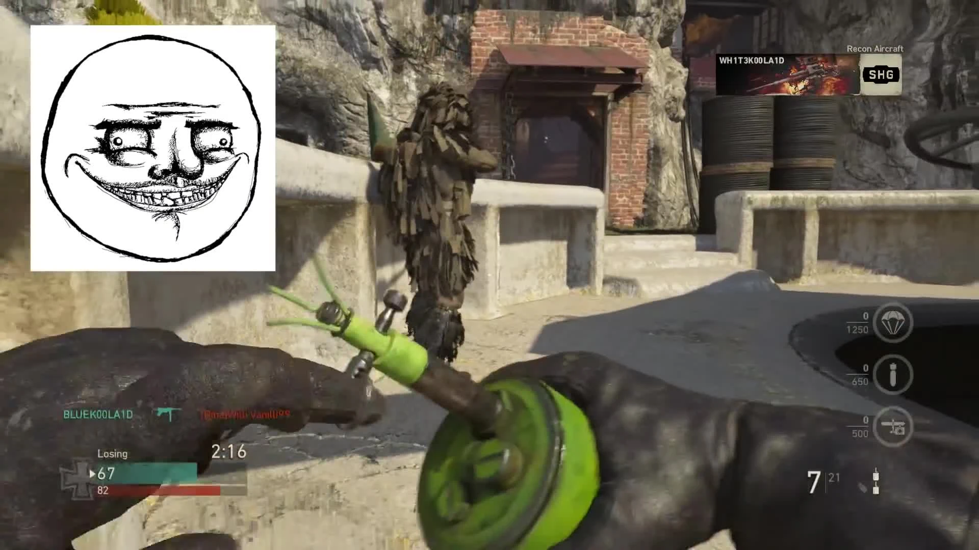 Call of Duty: WWII "Подборка троллинга кемперов и нубов #1"