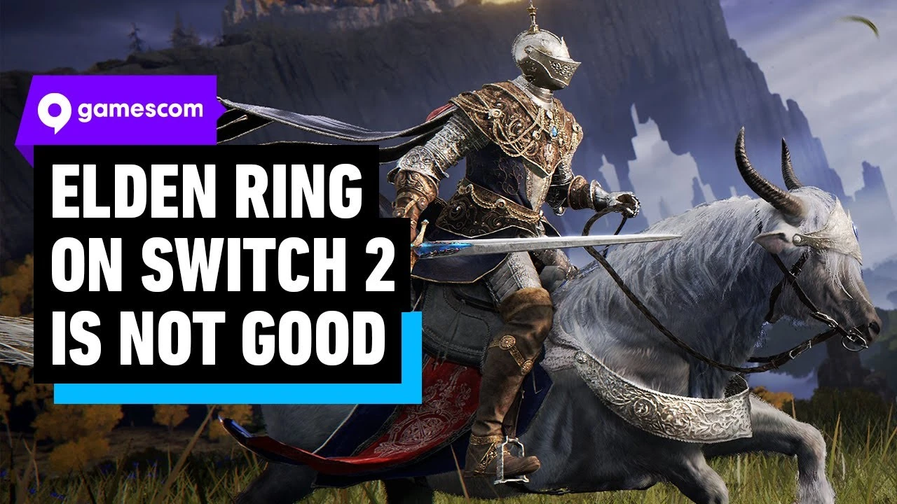 Elden Ring показывает крайне низкую частоту кадров на консоли Nintendo Switch 2
