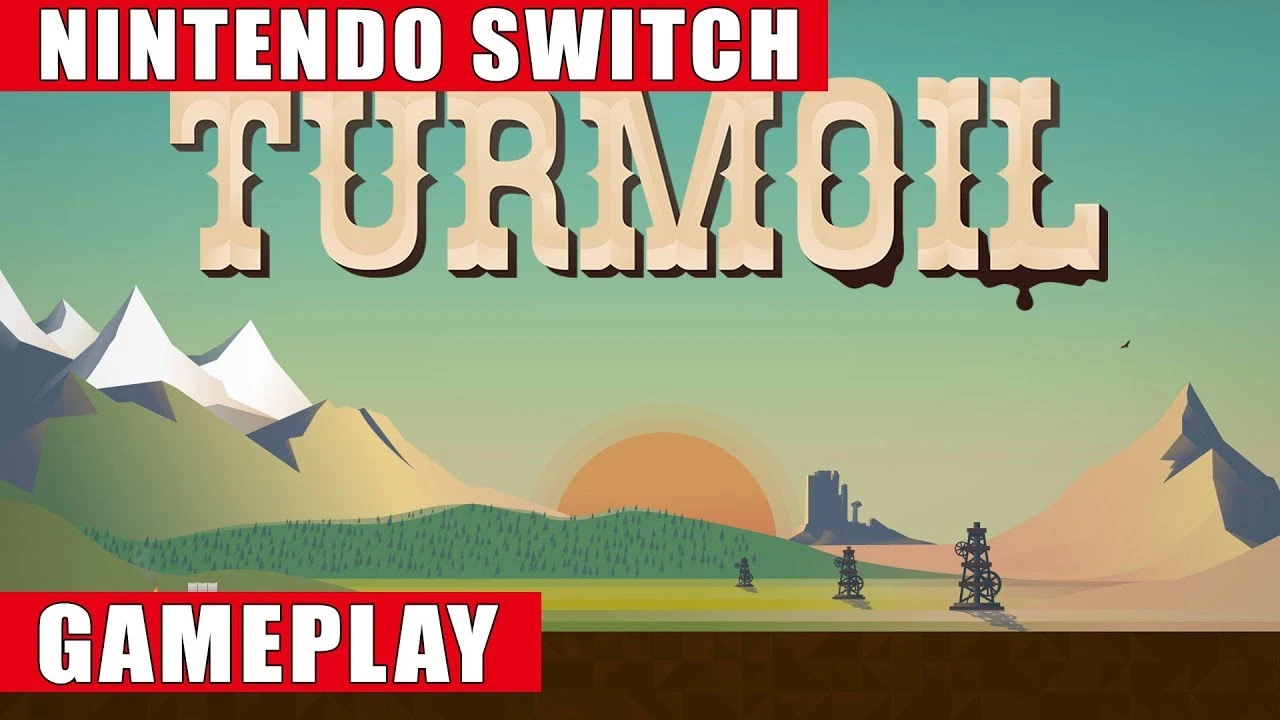 Видео игрового процесса симулятора нефтяного менеджмента Turmoil