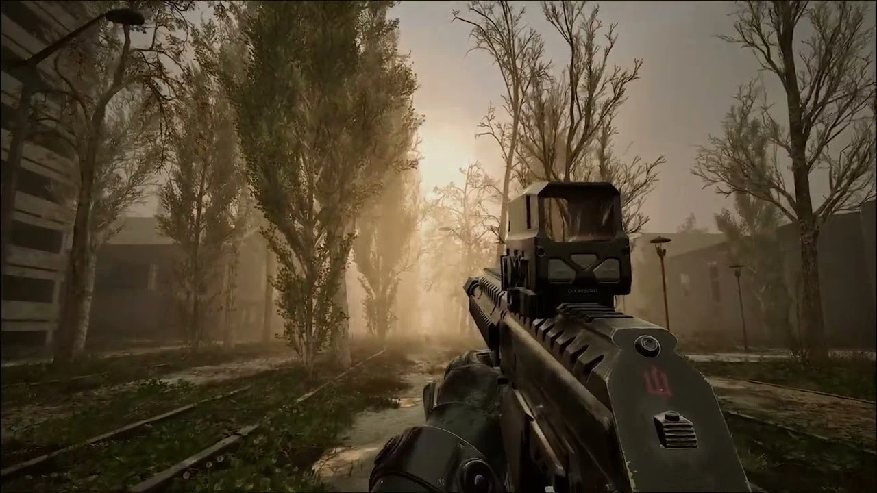 В сети показали, как в патче 1.7 для STALKER 2 будет выглядеть новый пресет погоды "Легкий дождь"