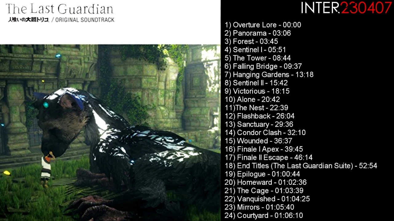 Last Guardian "Cаундтрек из игры/Games OST"