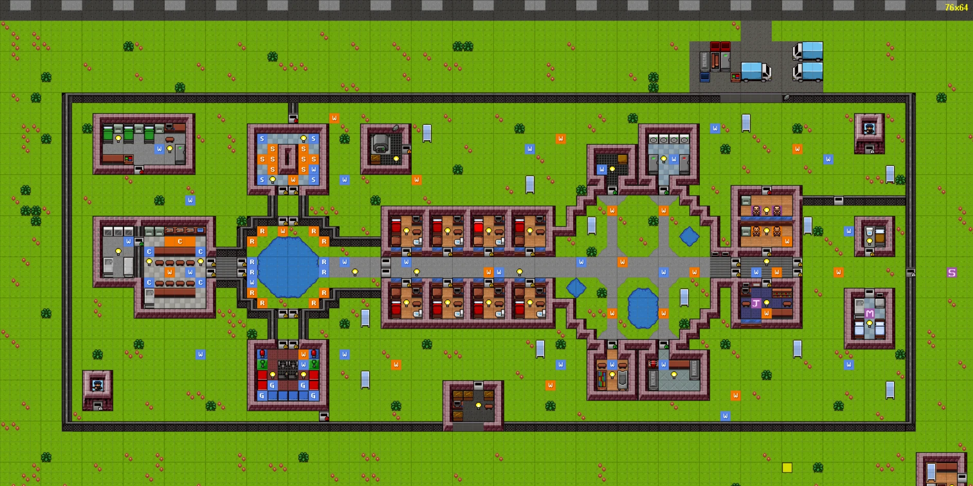 The Escapists ''Карта - Closed lily''