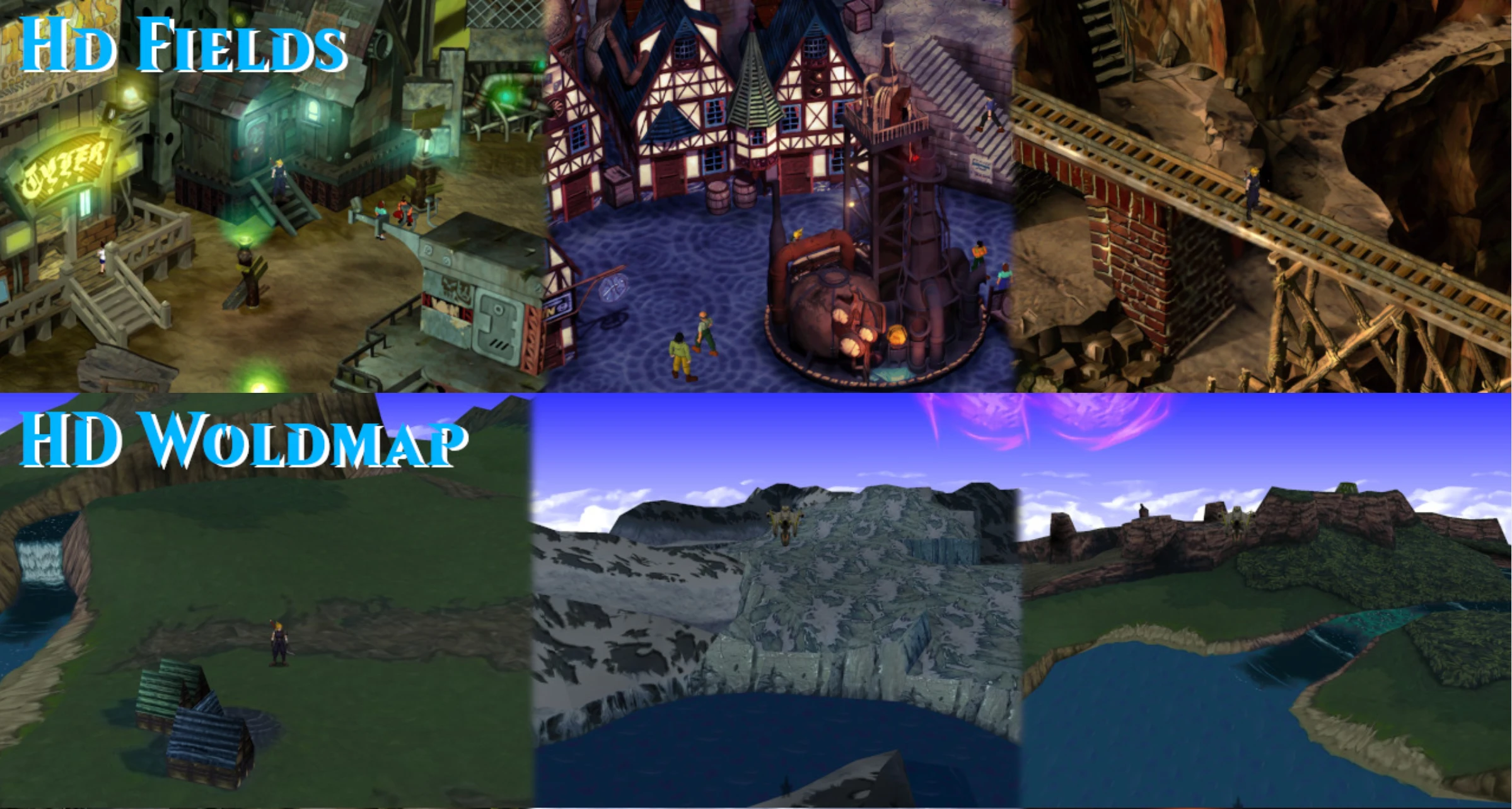 Final Fantasy 7 "HD текстуры"