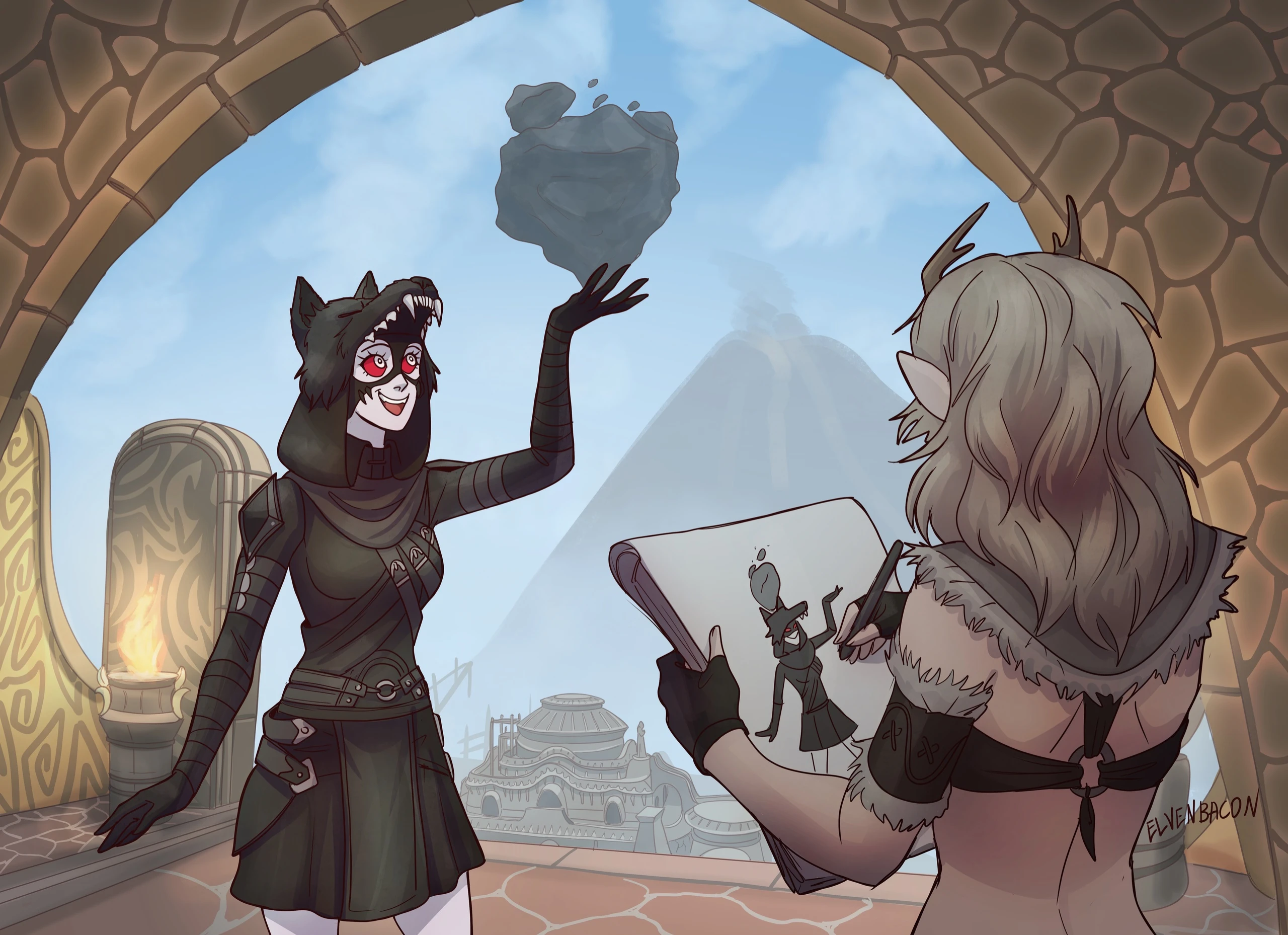 Нарисуй меня, будто держу Баар Дау