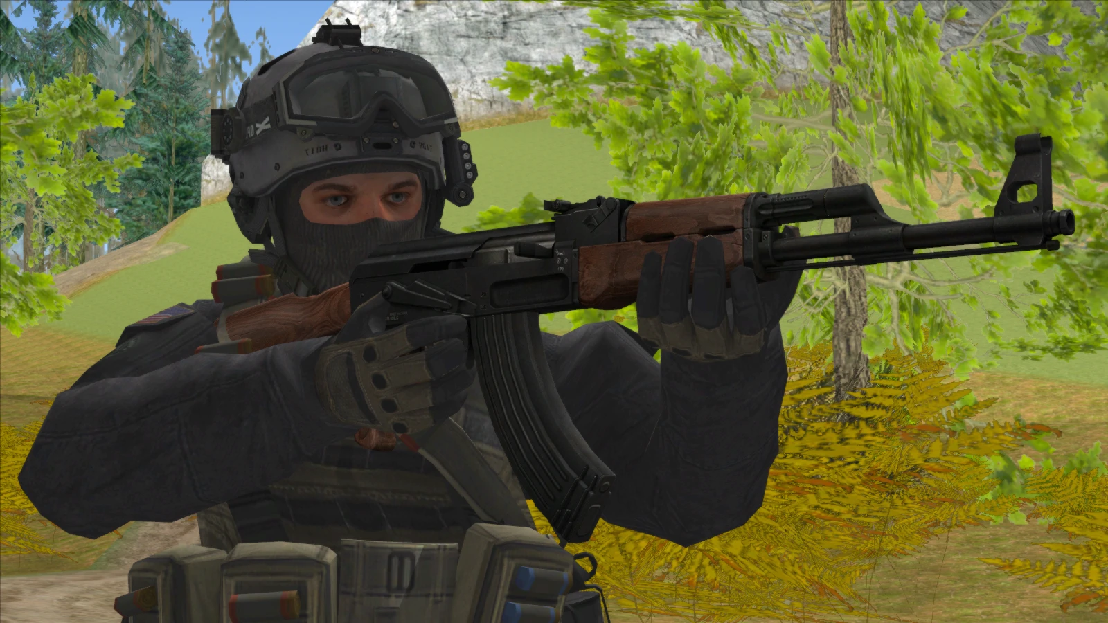 Grand Theft Auto: San Andreas "Реалистичные настройки оружия v6.0"