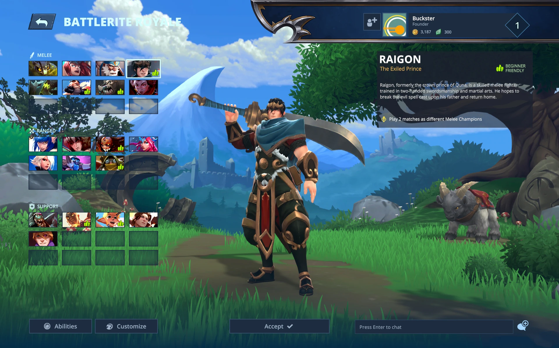 В "королевскую битву" Battlerite Royale до выходных можно поиграть бесплатно