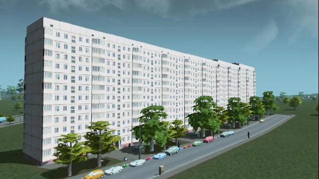 Cities:Skylines "Советский набор зданий"