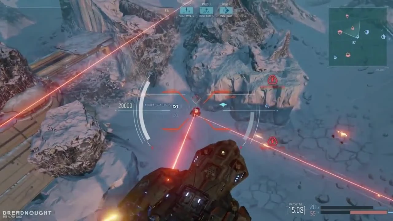 Десять минут геймплея и баталий огромных звездолетов в Dreadnought