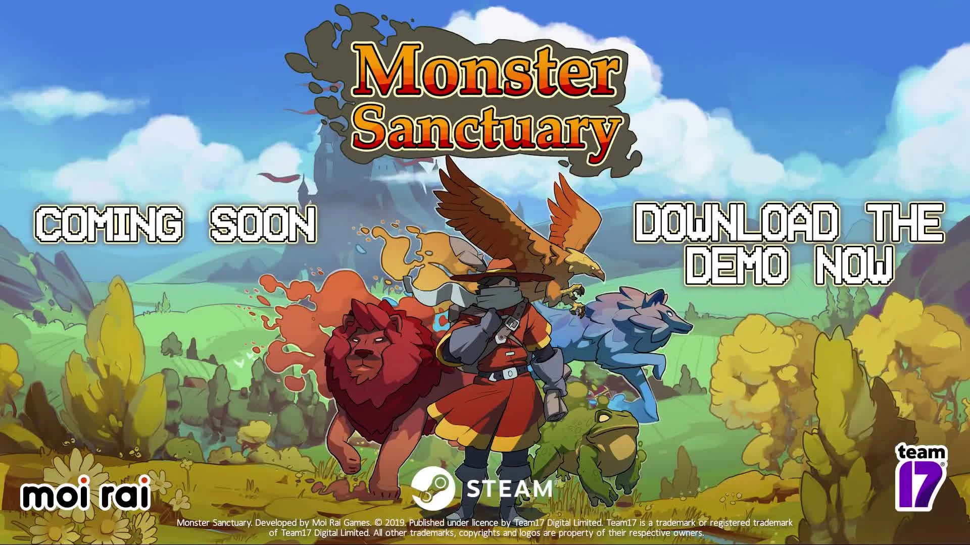 Monster Sanctuary - трейлер к выходу игры
