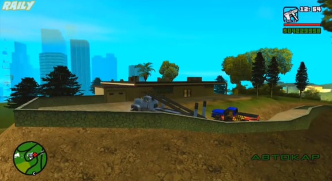 Как называется мод на красивое небо как на фото Гта Сан Андреас?