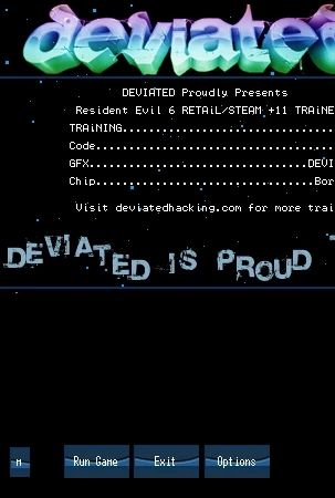 Resident Evil 6: Трейнер/Trainer (+6 / +11) [1.0] {STN / DEViATED}