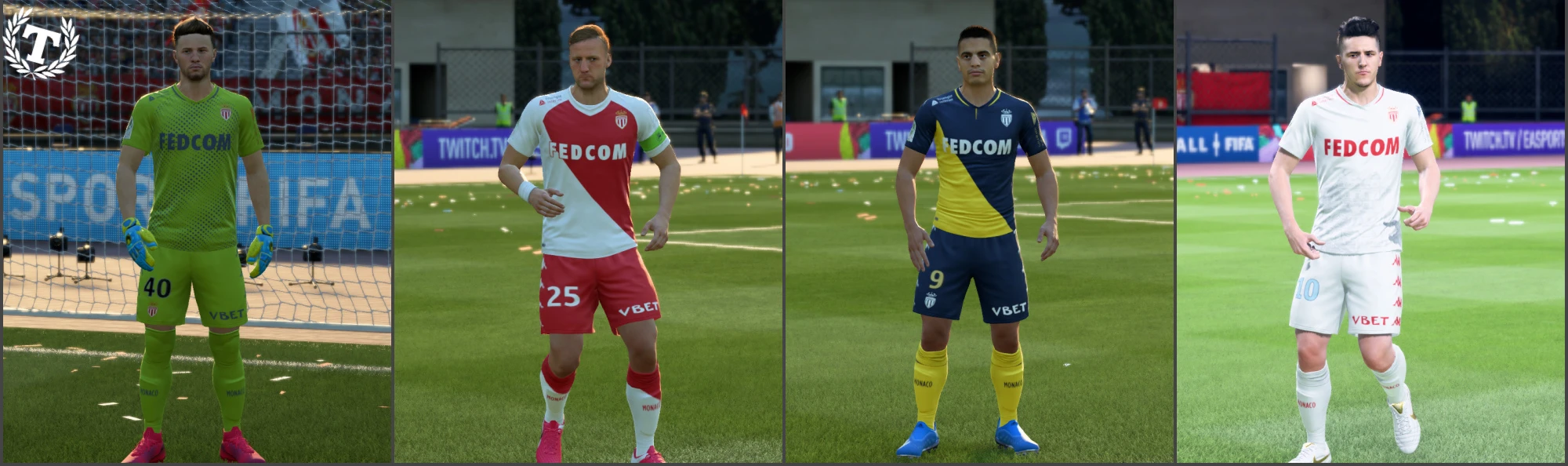 FIFA 20 "Форма Монако на сезон 20-21"