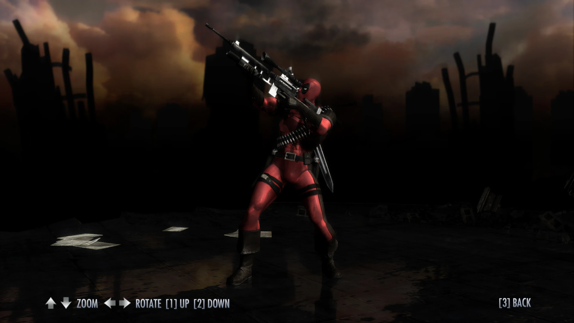 Injustice: Gods Among Us "скин дэдпула"